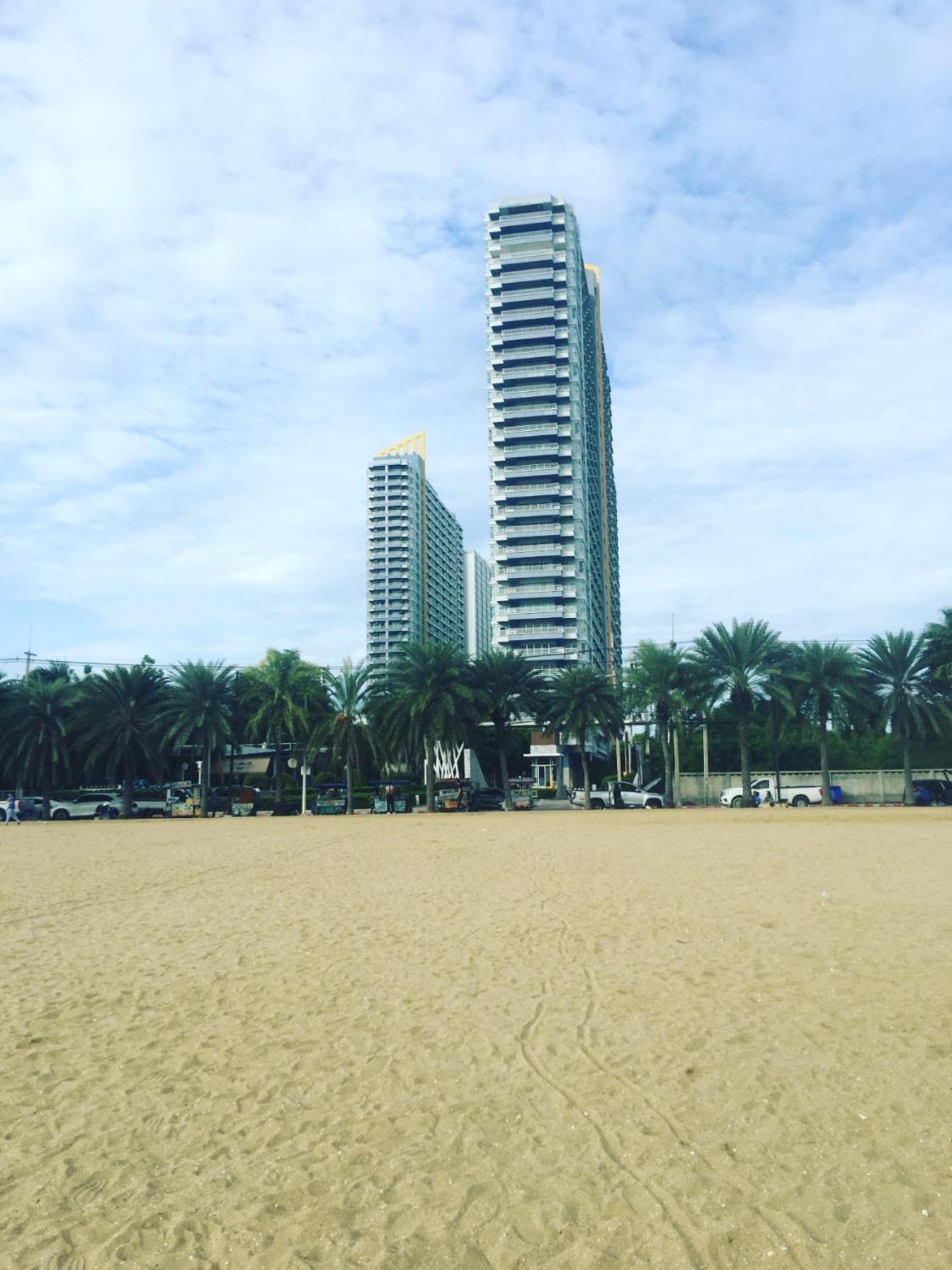 Apartamento 2 ห้องนอน 2 ห้องน้ำ Seaview Jomtien ชั้น18 Exterior foto