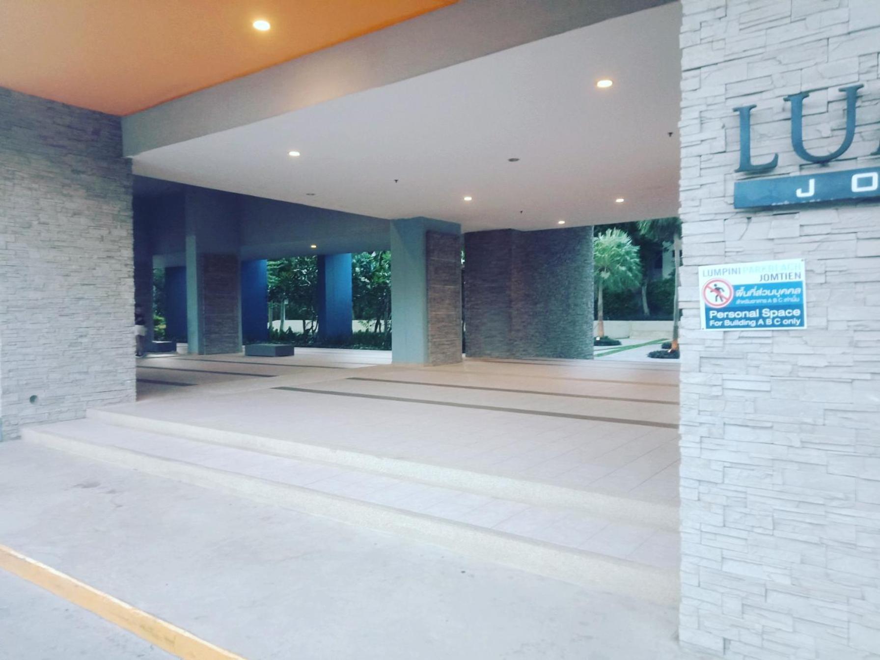 Apartamento 2 ห้องนอน 2 ห้องน้ำ Seaview Jomtien ชั้น18 Exterior foto