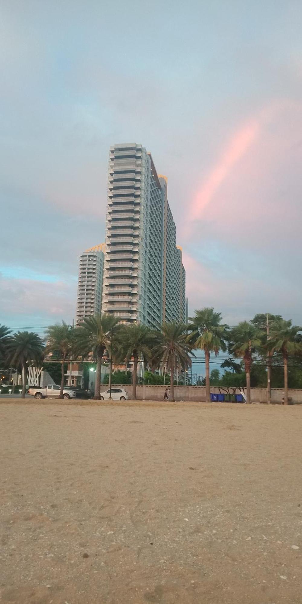 Apartamento 2 ห้องนอน 2 ห้องน้ำ Seaview Jomtien ชั้น18 Exterior foto