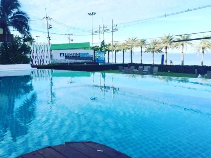 Apartamento 2 ห้องนอน 2 ห้องน้ำ Seaview Jomtien ชั้น18 Exterior foto