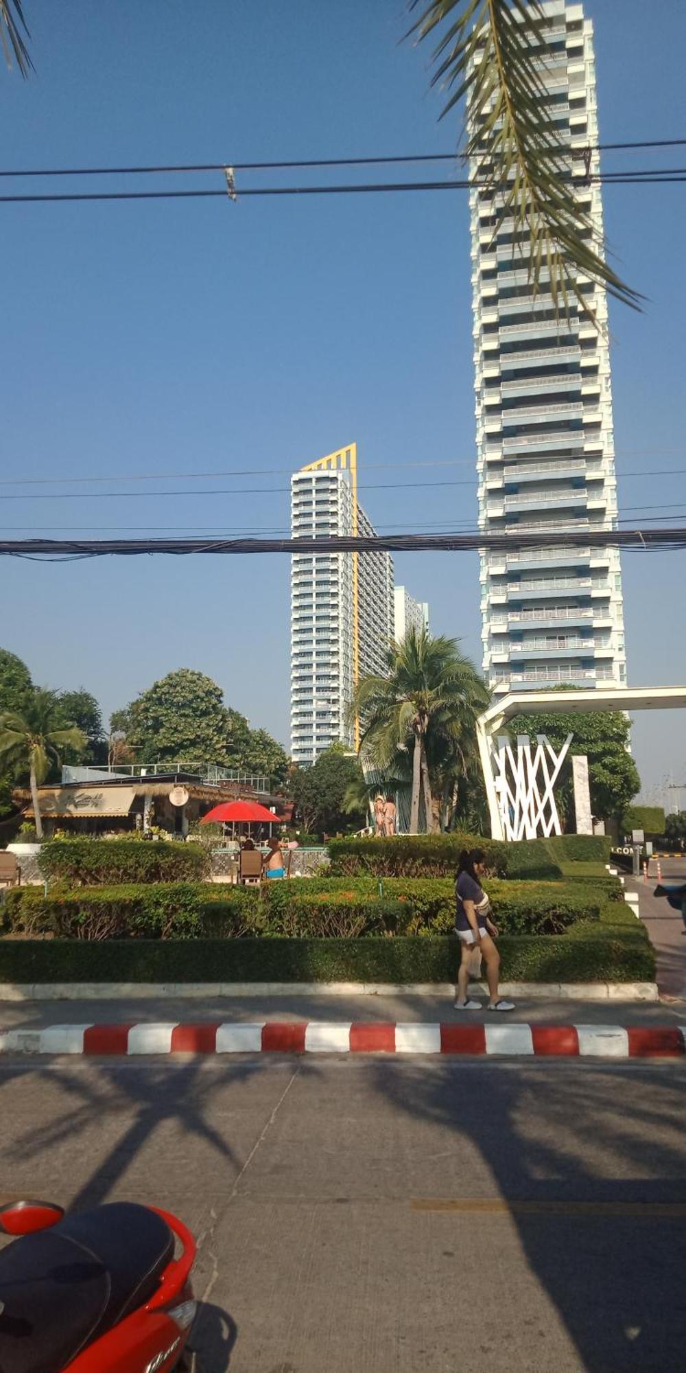 Apartamento 2 ห้องนอน 2 ห้องน้ำ Seaview Jomtien ชั้น18 Exterior foto
