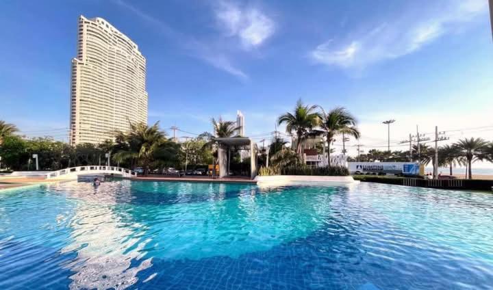 Apartamento 2 ห้องนอน 2 ห้องน้ำ Seaview Jomtien ชั้น18 Exterior foto